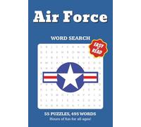 Air Force Word Search: 55 Puzzles, 495 Words | Fun and Educational Brain Game for Teens and Adults