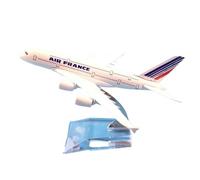Air France Boeing aeronautico Diecast Metal 1/400 Modello in Scala Aeromobile Regalo per Bambini Single Aereo (Francia A380)