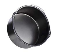 Air Fryer Cake Barrel, 6.89 inches Pizza Bread Pan Fryers with Food Grade Construction for Pastries Egg Tarts Chiffon, Kitchen Cooking Gadget with Non Stick, Bakeware for Home Baking and Meal