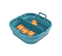 Air Fryer Liner, Silicone Air Fryer Liners, Stampo per Fryer e Vassoio, Pieghevole Air Fryer Fryer Liners Airfryer Accessori per Ninja