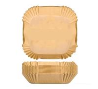 Air Fryer Liners Disposable And Silicone Non-Stick Basket,Compatible For Ninja AF181 AF180 AF141 AF140 Other 5-8QT Accessories(100Pcs Paper)