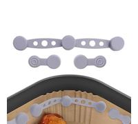 Air Fryer Magnet Silicone Buckle - Silicone Air Fryer Magnet Buckle | Replacement Parts, Heat-Resistant Liner Holder For Holding Down Parchment Paper, Non-Slip, Durable, Compatible With Most