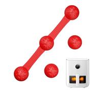 Air Fryer Magnet Silicone, Silicone Liner Fixing Buckle, Magnetic Anti-Burn Accessory, 3.94x0.63x0.39 Inches, Ideal for Home, Classroom, Cabinet, Whiteboard, Door, Refrigerator Organization and Safety