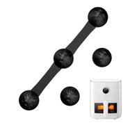 Air Fryer Magnet Silicone, Silicone Liner Fixing Buckle, Magnetic Anti-Burn Accessory, 3.94x0.63x0.39 Inches, Ideal for Home, Classroom, Cabinet, Whiteboard, Door, Refrigerator Organization and Safety