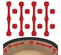 Air Fryer Magnets - Air Fryer Magnets for Parchment Paper | Aír Fryê Magnet Silicone | Āir Fryers Magnet Buckle | Silicone Āir Fryers Parchment Paper Liners | Kitchen Gadgets Baking Accessories