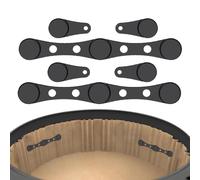 Air Fryer Magnets - Silicone Fixing Tool, Essential Magnet Silicone Buckle for Kitchen Appliances, Versatile Accessory For Bakers, Entusiasti, genitori e famiglie Preparing Fries, Vegetables And