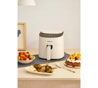 CREATE/FRYER AIR PRO COMPACT/Friggitrice ad aria senza olio 3,5L Bianco sporco/ 8 Programmi, Schermo di visione angolare, Senza olio e grasso, Sistema di circolazione dell'aria a 360º, 1300W