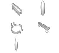 Air Gun Target Practice Kit for Safe Outdoor Use Customizable PVC Construction