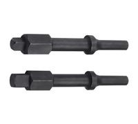 Air Hammer Adapter Tool - 1 Pair Carbon Steel ImpactSockets, Repair Set | Pneumatic Hammer Adapters - Efficient Workshop Service For Repairs | 1 Pair Steel ImpactSockets, Mechanical Tool Set