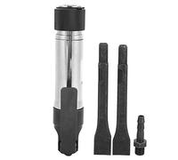 Air Hammer Gun Professional Handheld Pneumatic Shovel Tool, Air Hammer with 1.5J Impact Energy, Stainless Steel Body with Two Shovels, G1/4in Connector for Auto Body Repair and Chi