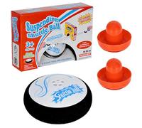 Air Hockey Hover Puck, Mini Hockey Galleggiante Elettrico Con 2 Spacciatori Di Hockey Ad Aria Rossa | Regalo Giocattolo Da Tavolo Da Tavolo Da Hockey Air Per Bambini Adulti