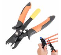 Air Hose Connector Removal Tool,Push to Connect Fittings Air Line Pliers Disconnect Tool,Airline Disconnect Pliers for Removing Push-Fit Pneumatic,for Mechanics Tools,17.5x10.5x5cm