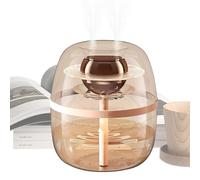 Air Humidifiers Bedroom, Transparent Cool Mist Humidifier Double Spray, Large Capacity Silent Tank Diffuser with Night Light for Dry Relief, Nursery, Travel, Car, 18.3/17.9/21.6 Inches