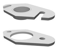 Air Intake Manifold Compatible with HuaSheng 142F 49cc Engine - 3/4" PVC Fitting