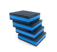 Air Jade 4 Pack Rubber Anti-Vibration Pads, 6 x 6 x 7/8 inches Heavy Duty EVA Vibration Isolation Pads Mats for HVAC, Washers, Compressors, Treadmills, Air Conditioner