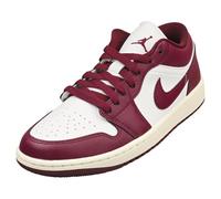 Air Jordan 1 - Sneakers bordeaux e bianche-Bianco 36.5