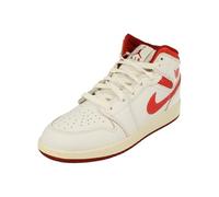 AIR Jordan 1 MID SE (GS) FJ3464 160, White Lobster Dune Red Sail, 38.5 EU