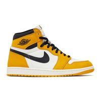 NIKE Air Jordan 1 Retro High OG 'Yellow Ochre' - Sneaker Heritage in pelle di alta qualità, 46 EU