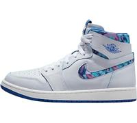 Air Jordan 1 Zoom Air CMFT Corte Viola CT0979-505, Bianco/Hyper Royal-nero, 38.5 EU