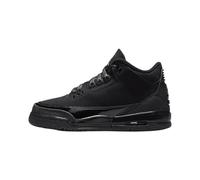 Air Jordan 3 Retro Verde Ardere Scarpe Bambini (DM0967-001, Nero/Bianco/Grigio Scuro), Nero/Bianco/Carbone scuro, 4.5 Big Kid