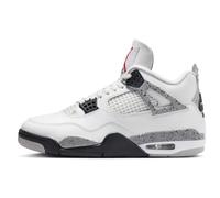 Air Jordan 4 Retro White Cement Uomo 40 42 43 44 45 scarpe sportive alte bianche