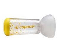 Air Liquide L'Espace - Camera distanziatrice per inalatori con maschera per bimbi 2-6 anni, 1 pezzo