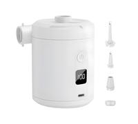 Air Mattress Air Pump - 80x80x111mm Cordless USB Charging Mattress Pump | Quick Fill Automatic Blow Up Tool, Swimming Rings Sleeping Bed Pool Floats Outdoor Camping Road Trip Travel