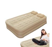 Air Mattress - Gonflating Guest Bed | Automatic Blowing Portable Folding Sleeping Pad for Hiking Twin Airbed with Built-In Pump Fold Automatically for Camping and Home Use Electric Pump Mattress
