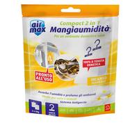 AIR MAX - 6311587 - Mangiaumidità appendibile compact 2 in1 - incanto floreale - 50 gr - Air Max - 94802 - Conf. da 1 Pz. - 6311587