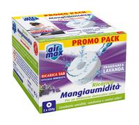 AIR MAX - D0091 - Ricarica tab Mangiaumidità - lavanda - 2 x 450 gr - Air Max - conf. 2 pezzi - 99994 - Conf. da 1 Pz. - D0091