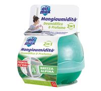 AIR MAX - D0122 - Kit Mangiaumidità 2 in 1 Deo Brezza Alpina - 40 gr - Air Max - 49264 - Conf. da 1 Pz. - D0122