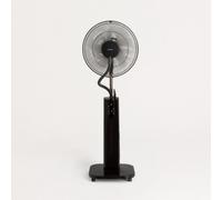 AIR MIST PRO - Ventilatore Nebulizzante Oscillante Con Telecomando Nero