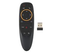 Air Mouse, Telecomando Vocale Universale Mini Tastiera Wireless 2.4G con Giroscopio Controllo Remoto Domestico per TV Box/PC/Smart TV(Nero)