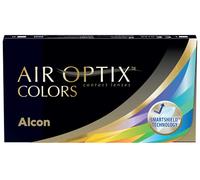 Air Optix Colors Lenti a Contatto Mensili, Colore Pure Hazel, 2 Lenti, BC 8.6 mm, DIA 14.2 mm, +1 Diopt