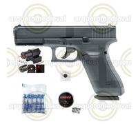 Air P1stol Umarex GL0CK 17 GEN5 4,5 mm + 500 BB + 5xCO2 12 gr + laser a punti...