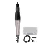 Air Pencil Grinder Kit, Pneumatic Ultrasonic Polishing Machine, High - Speed 32000rpm Micro Grinder with 3mm Collet for Glass Jade Wood Carving, Aluminum Alloy Body with Air Filtra