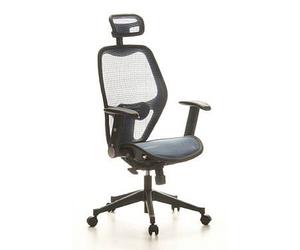 AIR-PORT | Maglia posteriore | Rete del sedile - Sedia da ufficio professionale Blu