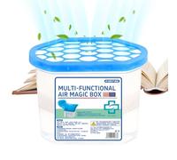 Air Purification Dust Removal Box - 350 ml Long Lasting Freshener - And Harmless Automatic Dust Sucking Odor Eliminator | For Bedroom, Kitchen, Living Room, Bathroom, Closet