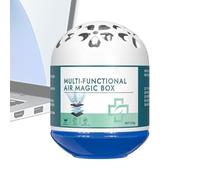 Air Purifier Box - Odor Control System for Home Living | Activated Carbon with Mineral Absorption, Dust Trapping Deodorizing Container, Indoor Air Freshening Solution for Bedroom Bathroom Kitchen