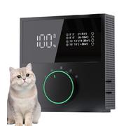 Air Purifier Home Pets - Smart Quiet Air Cleaner Bedroom Office Yoga Meditation | 3 Speeds with Led Display, Hepa Filtration for Allergies Smokes Dust Pet Hair Travel Desk Classroom Hotel Restaurant