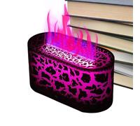Air Purifier Humidifier - Crack Fire Design, Quiet Auto Shut Function, Versatile Indoor Unit | Refreshing Moisture Tech, for Bedroom Living Room Tent Basement Yoga Hotel Spa Bathroom