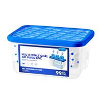 Air Purifiers | 350ml Dust Removal Box Moisture Absorber Dehumidifier, Odor Eliminator Cleaner | Dormitory Basement Apartment Garage Nursery Closet Kids Room