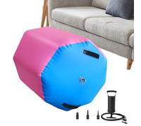 Air Roller Gymnastics Barrel - Soft | Tumbling Gymnastics Equipment for Fitness Training, Yoga, Home & Gym | Indoor & Outdoor Practice for Kids, Teens, Adults Exercise