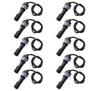 Air Sensor 10 pezzi sensore di livello dell'acqua orizzontale interruttore a galleggiante a sfera in plastica PP per Arduino sensore di flusso d'aria