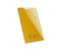 Air Smart Tag Card Wallet Tracker Thin 2.3mm, Trova Oggetti Portafoglio Ricaricabile Compatibile con Apple Dov'è (Solo iOS), Bluetooth Localizzatore per Bagaglio/Valigia/Passaporti, IP68 Impermeabile