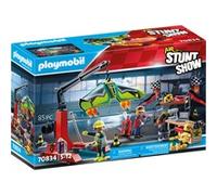 Playmobil Air Stuntshow Stazione Di Servizio 70834-Play
