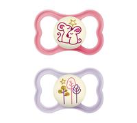 Air Succhietto 16 Mesi (Set da 2) Ciuccio 16-36 mesi che si illumina al buio