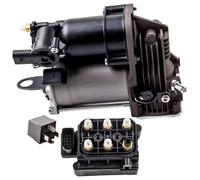 Air Suspension Compressor for Mercedes W251 V251 R-CLASSE & Solenoid Valve Block