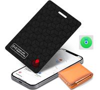 Air Tags Card Wallet Tracker Thin 1.8MM, Smart Tracker Tag Compatibile con Apple Dov'è (solo iOS), Impermeabile IP68 Bluetooth Wallet Tracker Carta per Bagagli/Portafogli/Passaporti