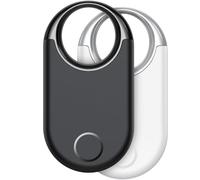 Air Tags Smart Tracker Finder 2 pezzi, Bluetooth Localizzatore Funziona con Apple Dov'è App (solo iOS, NON per Android), Trova oggetti per Bagagli, Valigie, ZainiBorse, Tags Batteria Sostituibile.